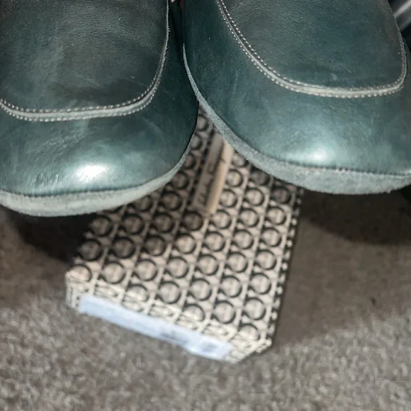 Green Ferragamo Casual Shoe - Picture 6 of 7
